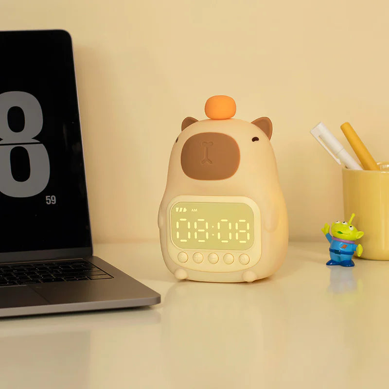 Touch Control Alarm Clock Lamp