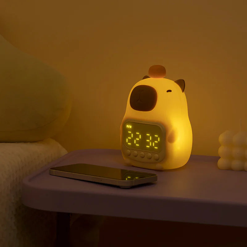 Touch Control Alarm Clock Lamp